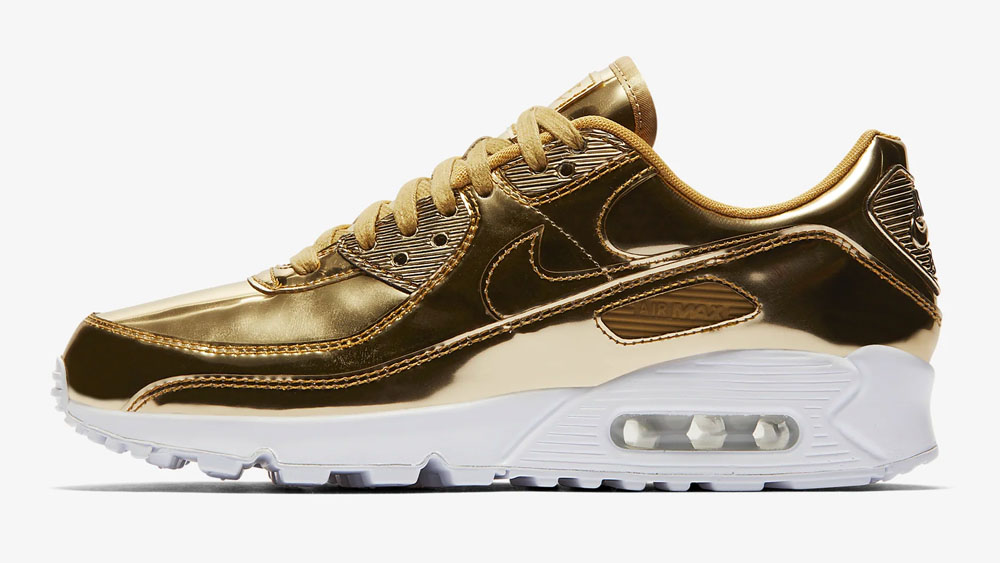 _0001_Nike Air Max 90 Metallic Gold