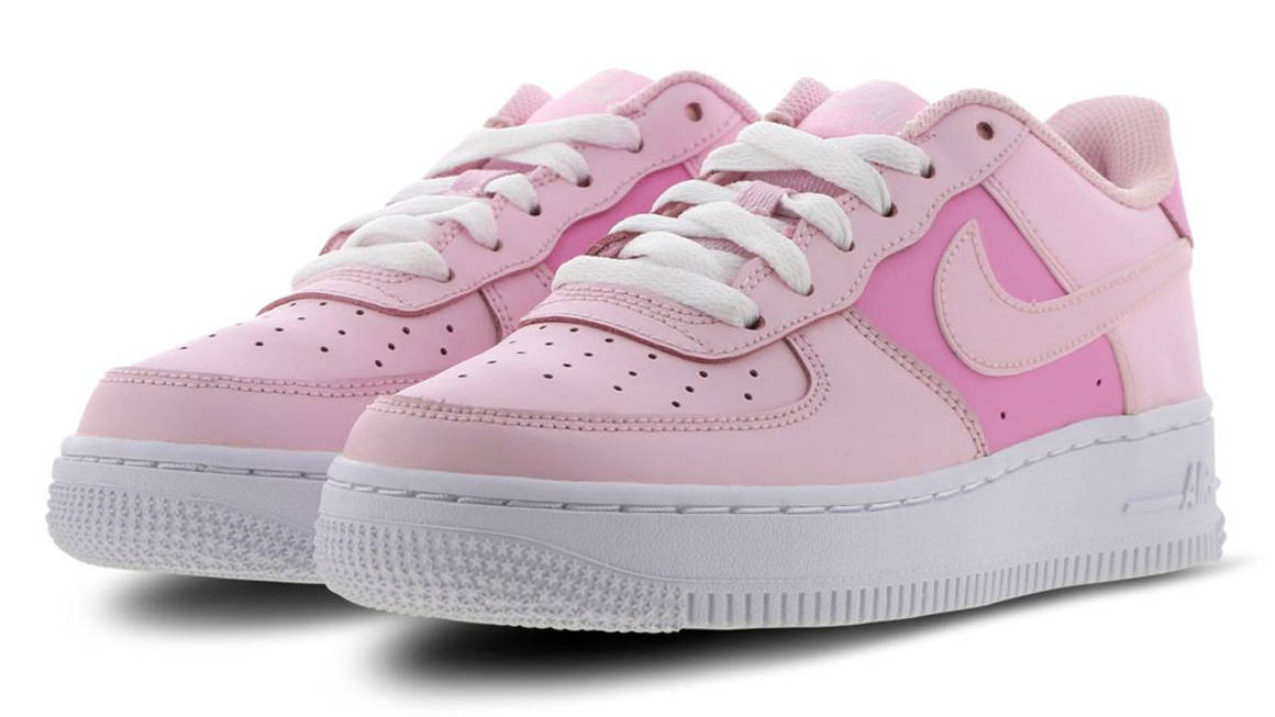 nike air force pink foam