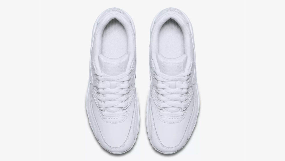 Nike Air Max 90 GS Leather Platinum