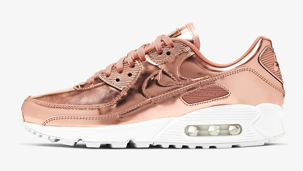 _0002_Nike Air Max 90 Metallic Rose Gold