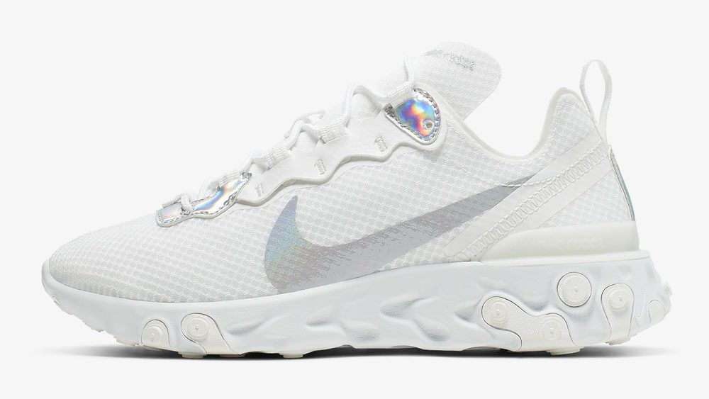 _0003_Nike React Element 55 White Iridescent