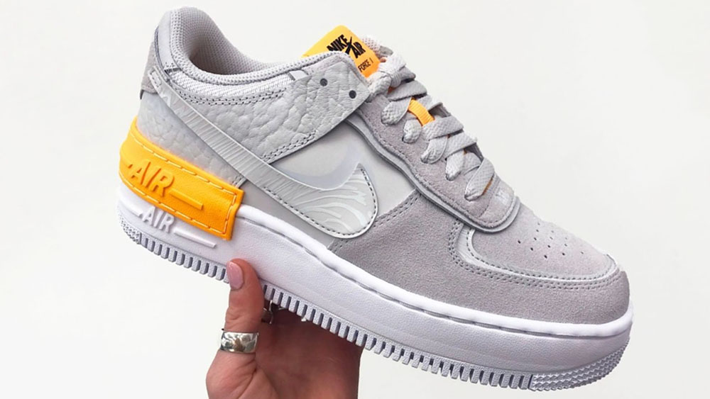 _0004_Nike Air Force 1 Shadow Vast Grey Orange