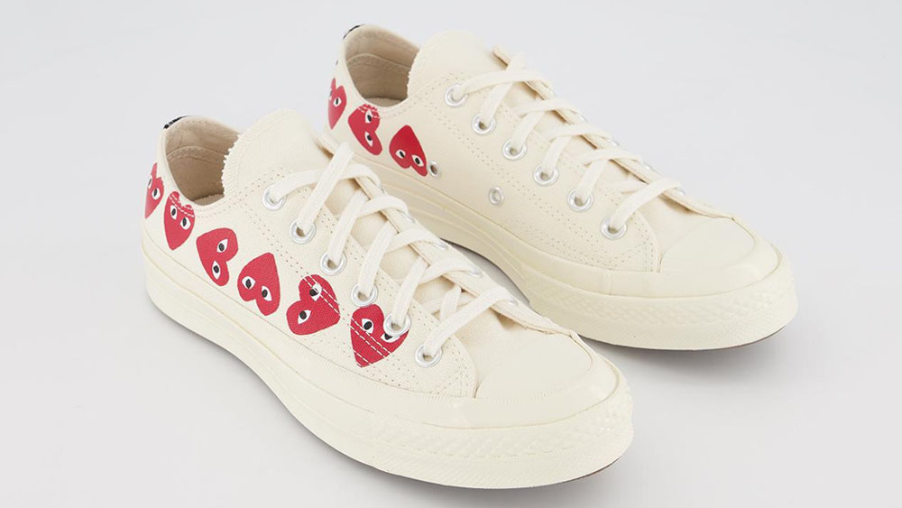 _0009_COMME des GARCONS Play x Conoverse Chuck 70 Low Heart Print