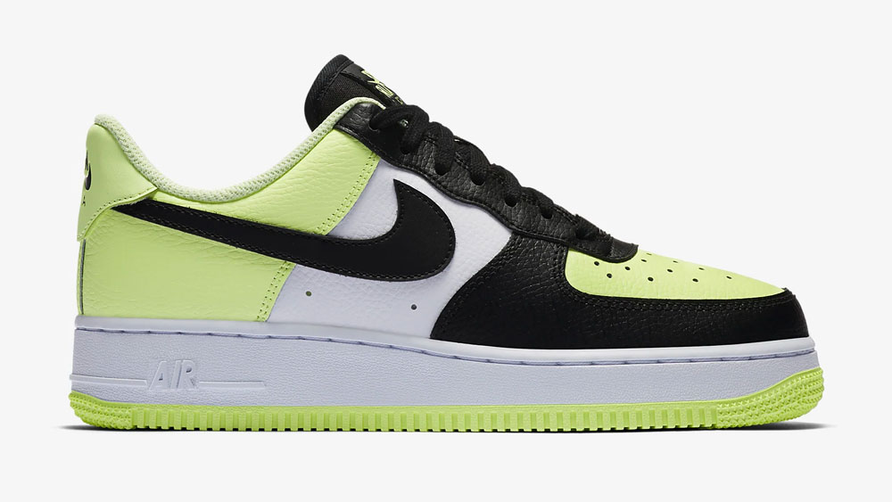 _0009_Nike Air Force 1 Volt Black