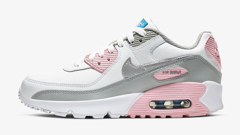 _0009_Nike Air Max 90 Pink Silver