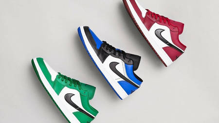 All Three Colours of the Jordan 1 Low Restocked at Footasylum All Three Colours of the Jordan 1 Low Restocked at Footasylum