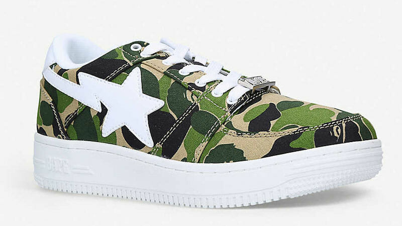 bapesta green camo