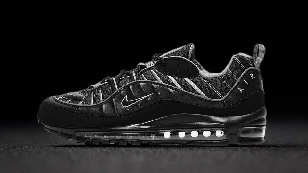 Use Footasylum’s Secret Discount off the NEW Nike Air Max 98 “Black Smoke Grey”