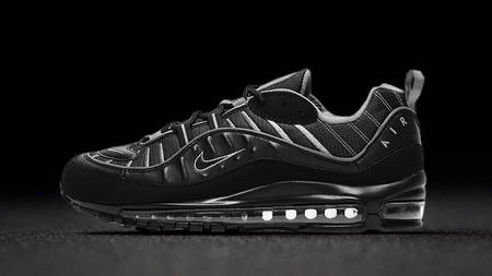 Use Footasylum’s Secret Discount off the NEW Nike Air Max 98 “Black Smoke Grey”