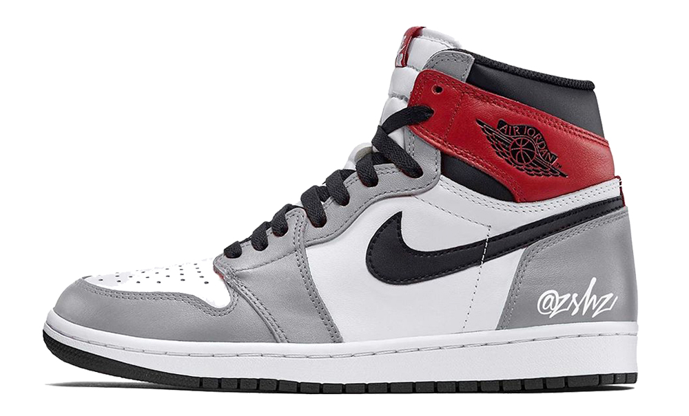 Air Jordan 1 Retro High Light Smoke Grey