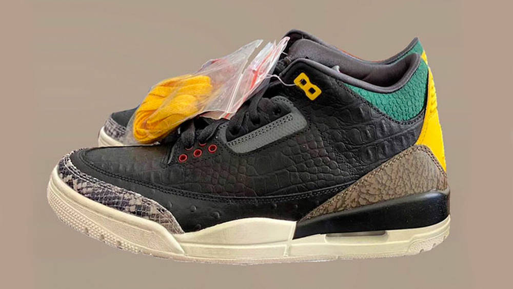 Image via solebyjc Air Jordan 3 Animal Instinct