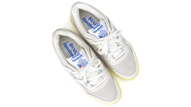 Awake NY x Reebok Workout Low White front