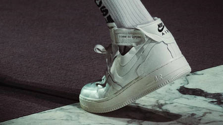 A First Look at the COMME des GARÇONS x Nike Air Force 1 Mid A First Look at the COMME des GARÇONS x Nike Air Force 1 Mid