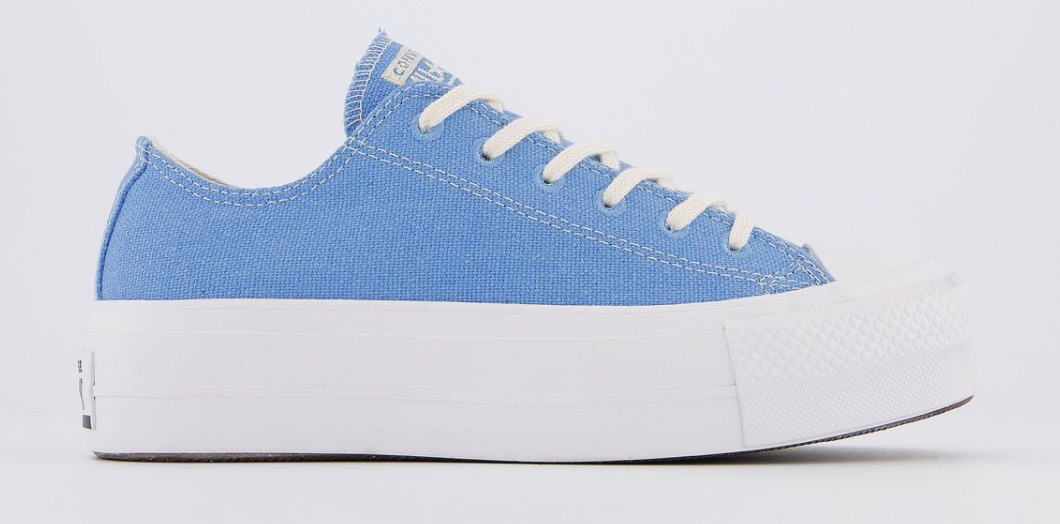 Converse All Star Low Platform Coast White