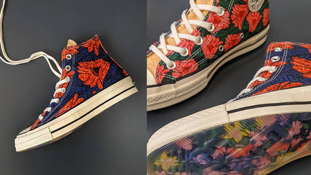 A New Floral Converse Chuck Taylor Has Been Unveiled With Premium Waxed Materials
