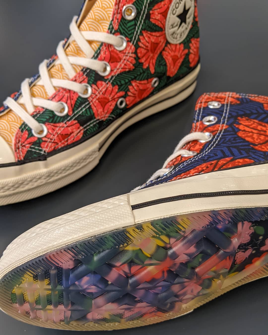 Converse Chuck Taylor Hi Waxed Floral 4