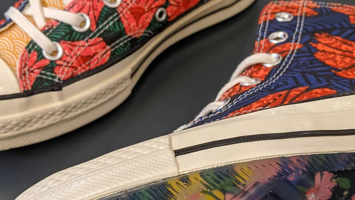 A New Floral Converse Chuck Taylor Has Been Unveiled With Premium Waxed ...