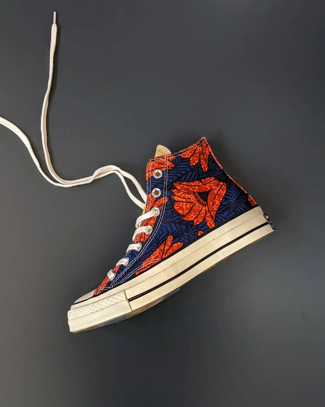 A New Floral Converse Chuck Taylor Has Been Unveiled With Premium Waxed Materials The Sole Supplier