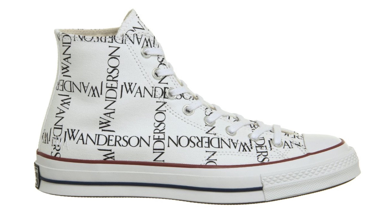 Converse J W Anderson All Star Hi '70s White Red Logo
