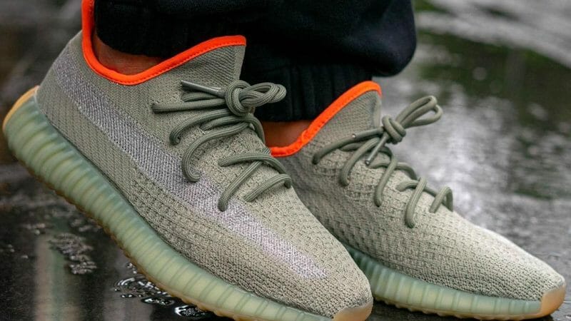 Yeezy Boost 350 V2 Desert Sage Clothing to Cap Swag