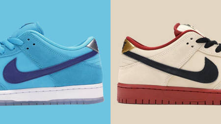 Release Reminder: Don't Miss the Nike SB Dunk Low "Blue Fury" & "Muslin"!