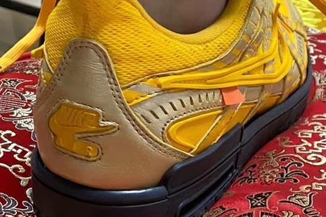 Off-White x Nike Rubber Dunk "University Gold"