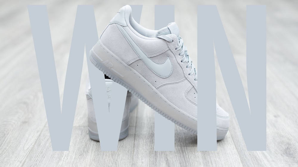 Giveaway Time: Win The Nike Air Force 1 "Wolf Grey"!
