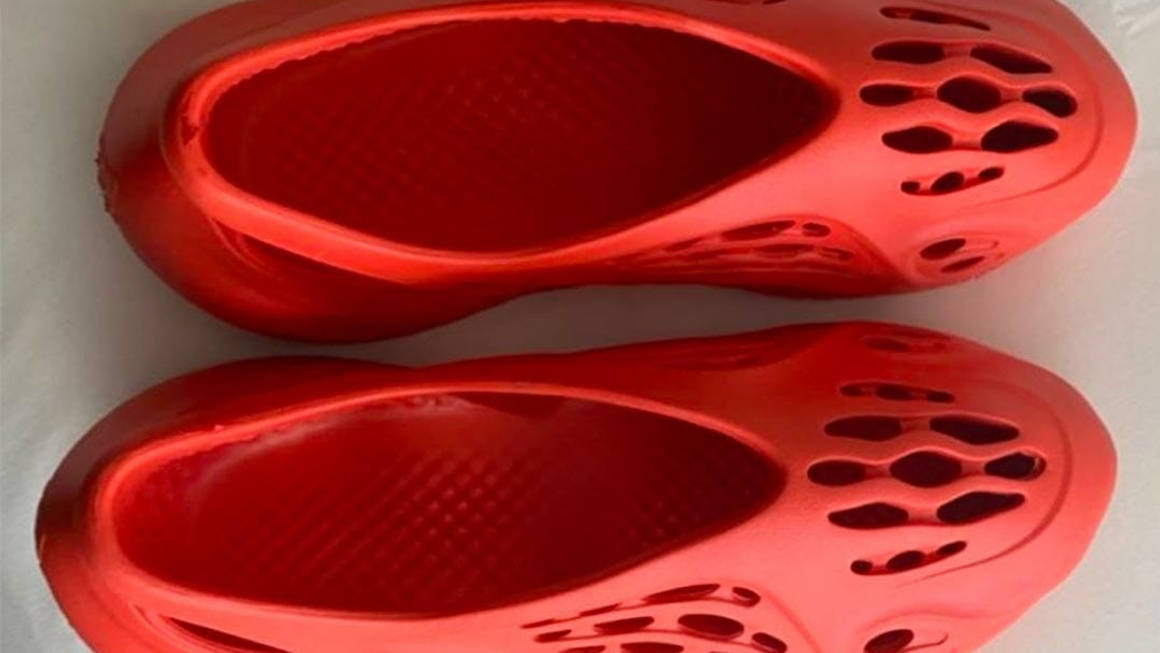Up Close With the Yeezy Foam Runner "Orange" The Sole Supplier