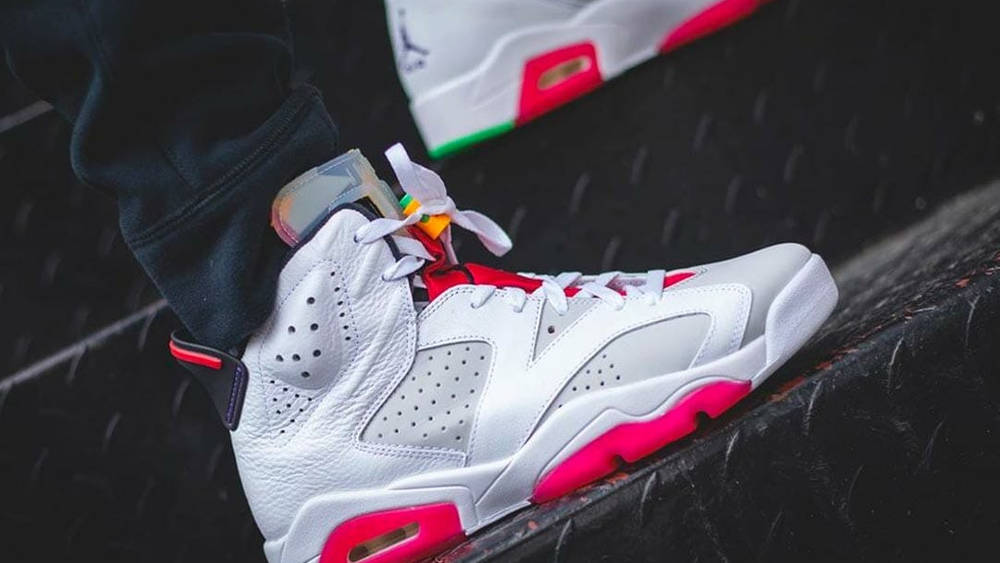 Image via hanzuying Air Jordan 6 "Hare"
