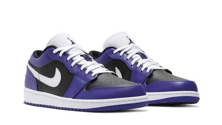Jordan 1 Low Court Purple | Where To Buy | 553558-501 | The Sole ...
