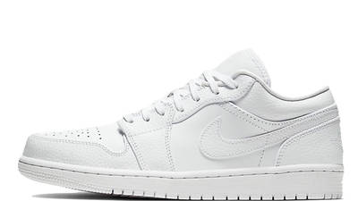 white jordans 1 low