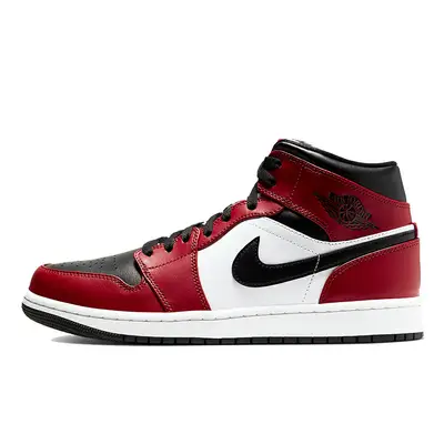 Jordan 1 Mid Chicago Black Toe | Where To Buy | 554724-069 | The Sole ...