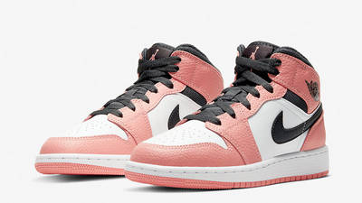 womens jordan 1 pink quartz