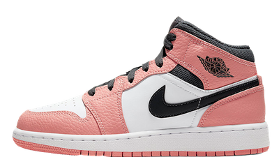 jordan mid pink quartz foot locker