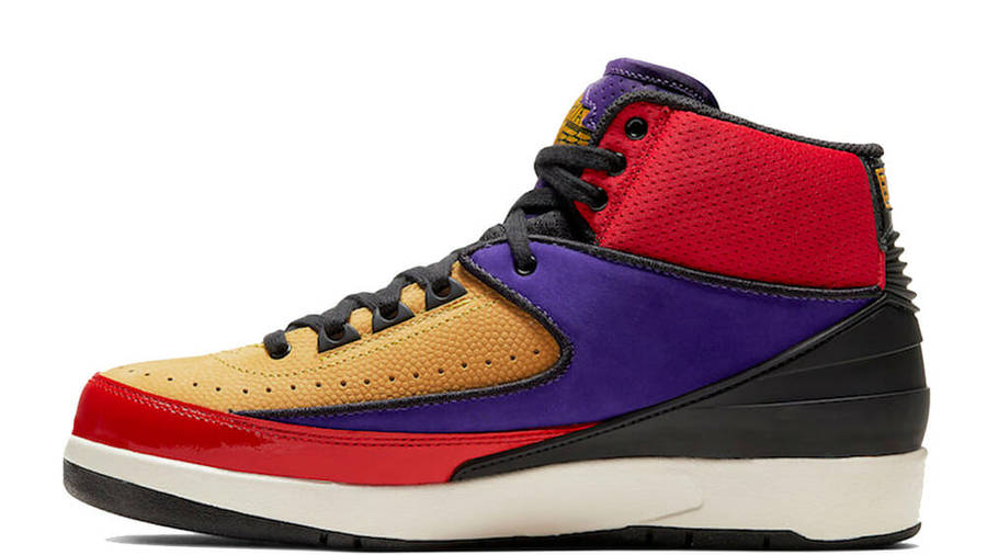 red purple jordans