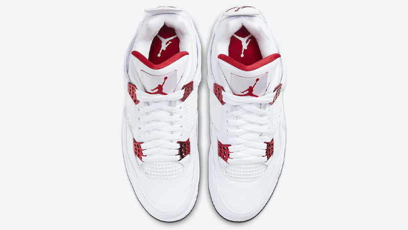 Jordan metallic hot sale red