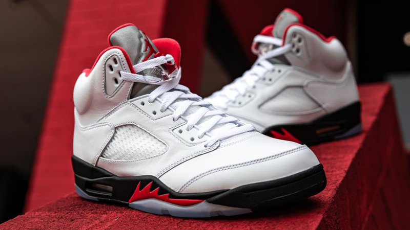 red & white 5s