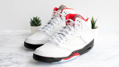 jordan 5 fire red size 7.5