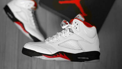 fire red 5s jordan