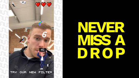 Bored at Home? Try The Sole Supplier's New "Never Miss A Drop™" Instagram Filter! Bored at Home? Try The Sole Supplier's New "Never Miss A Drop™" Instagram Filter!