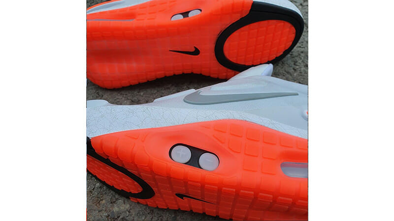 Nike Adapt LE 01 Grey Red sole