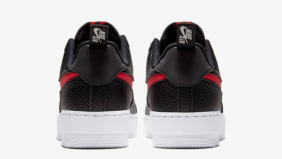 nike air force 1 lv8 low red and black