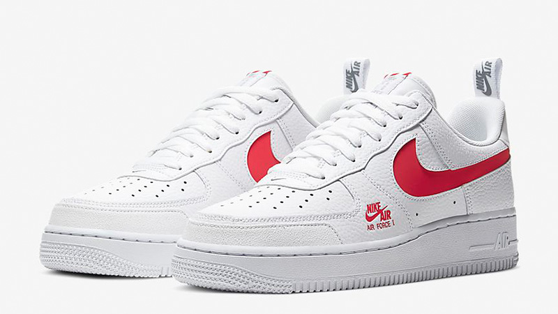white air force red tick
