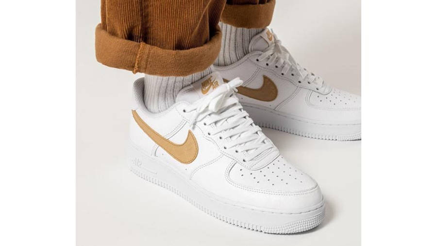 Nike Air Force 1 LV8 White Brown | Where To Buy | CW7567-101 | The Sole ...