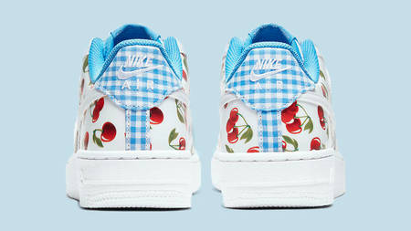 This Air Force 1 Looks Cute & Cheerful Decorated In Cherries This Air Force 1 Looks Cute & Cheerful Decorated In Cherries