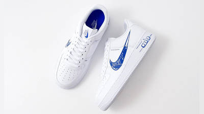 Nike Air Force 1 Low Sketch White Royal | Where To Buy | CW7581 