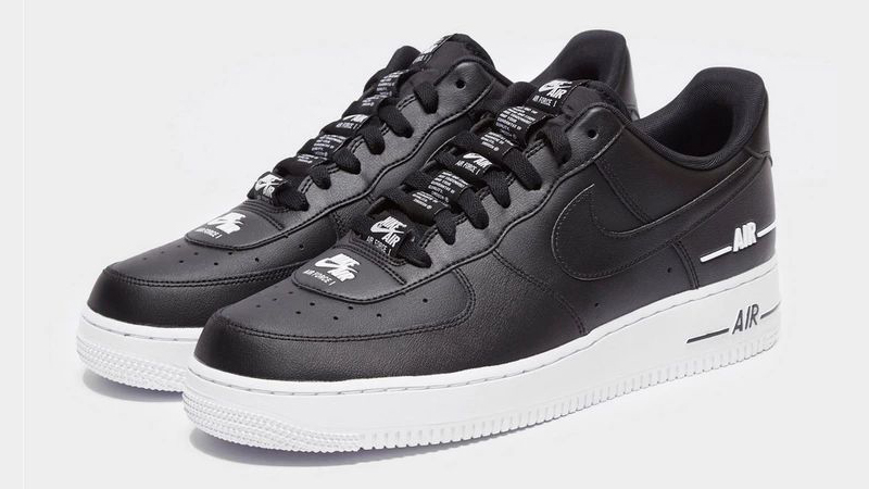 Size 9 - Nike Air Force 1 Double Air Low Black
