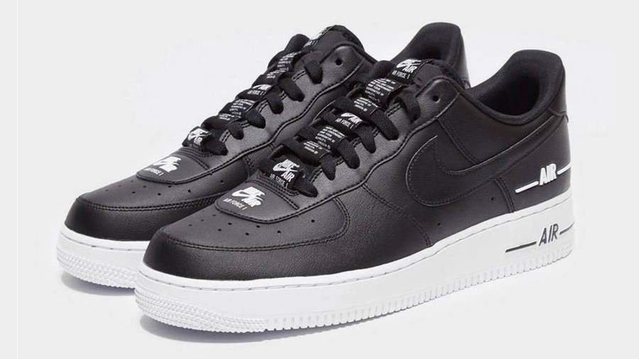 Nike Air Force 1 Low Tape Double Air Black | Where To Buy | CJ1379-001 ...