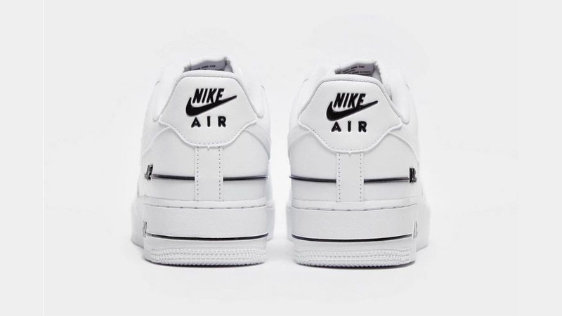 nike air force 1 low tape double air white