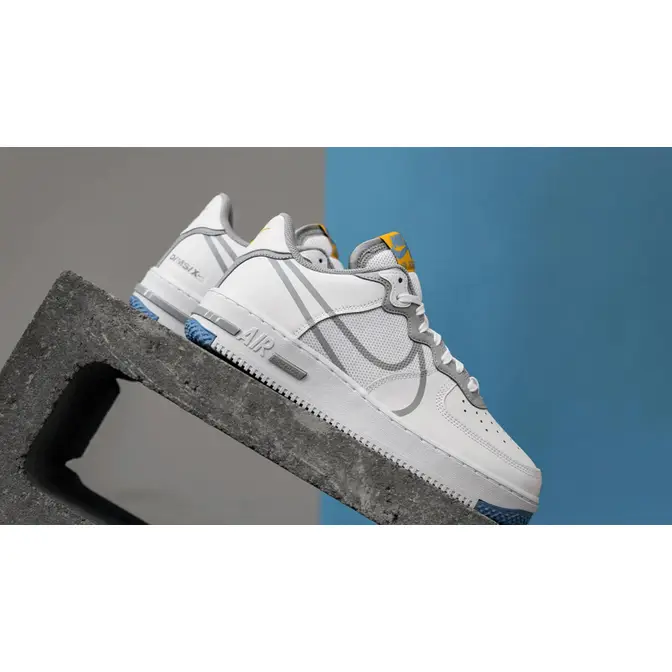 Nike Air Force 1 React D/MS/X White Blue | Where To Buy | CT1020 